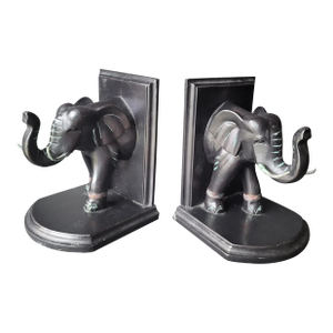 Elephant Bookends - Set of 2