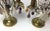 Early 20th Century Clear Amethyst & Amber Crystal Girandole Candelabras - A Pair For Sale - Image 4 of 10