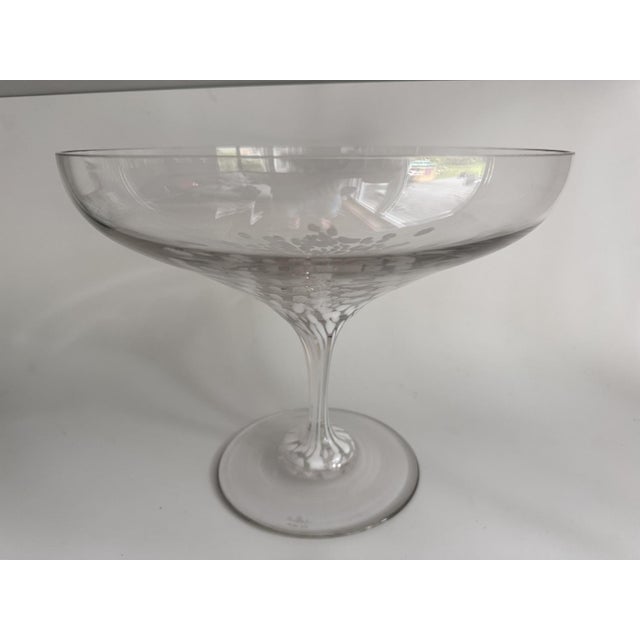 White Glass Bowl by Michael Boehm for Rosenthal Studio Linie, 1970s For Sale - Image 8 of 8