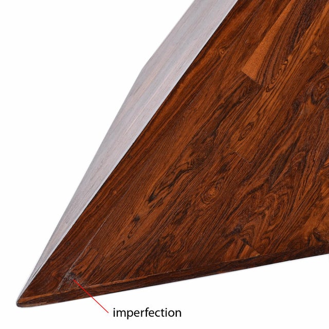 Cocobolo Rosewood Dining Table by Don S. Shoemaker for Señal s.a. Of Mexico For Sale - Image 16 of 16
