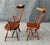 Brown Late 20th Century Set of 6 Frederick Duckloe & Bros. Colonial Reproductions Collection Spindle Back Dining Chairs For Sale - Image 8 of 13