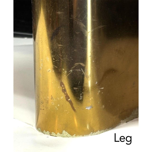 1970s Romweber Burled Wood Gold Accent Credenza With Filing Drawers For Sale - Image 17 of 18