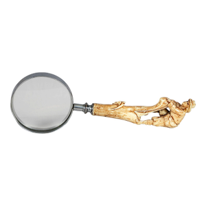 Antique Magnifying Glass With Figural Handle