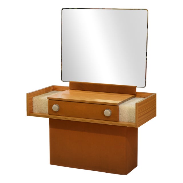 Illuminated Dressing Table, 1980s For Sale