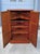 Wood Mid Century Danish Modern Teak Corner Cabinet With Lock + Key | Vamo Sønderborg Møbelfabrik For Sale - Image 7 of 18