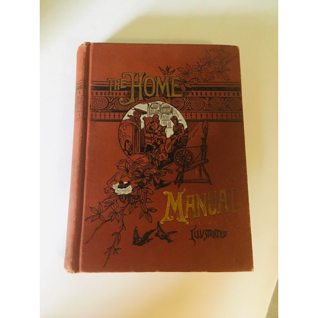 Victorian book entitled "The Home Manual "