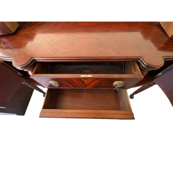 Henredon Henredon Mahogany Sideboard/Credenza/Buffet For Sale - Image 4 of 7