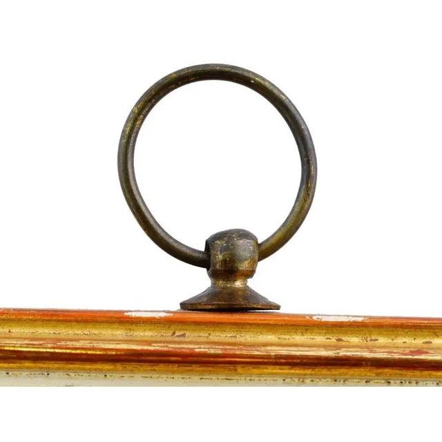 1960s Old Master Manner Painting Letter Attached by Claire Durieux Renaissance Style For Sale - Image 9 of 11