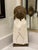 Decorative freestanding architectural brass towel ring stand that will beautifully display your linen guest towels. CIRCA:...