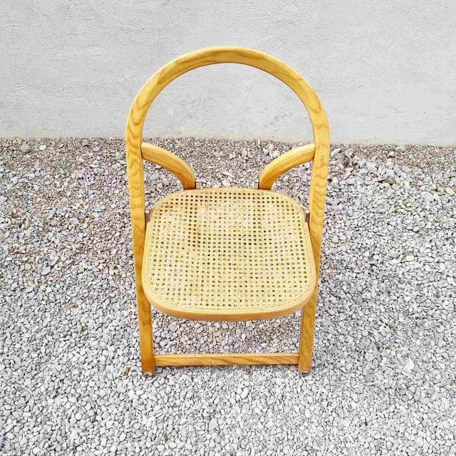 Mid-Century Italian Arca Folding Chair by Gigi Sabadin for Crassevig, Italy, 1970s For Sale - Image 9 of 14
