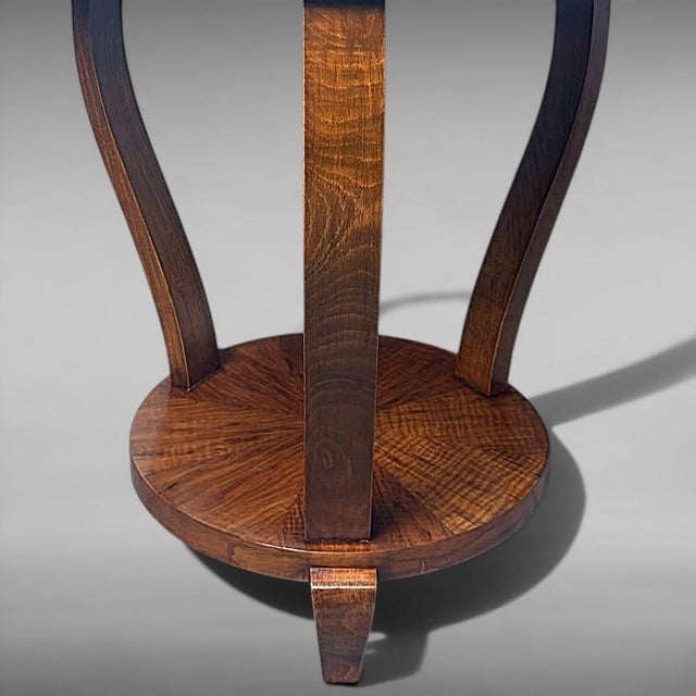 Mid 20th Century Art Deco Italian Walnut Coffee Table For Sale - Image 14 of 18