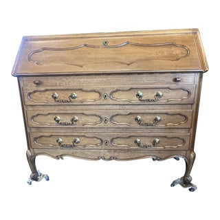Mid 20th Century Slant Top Desk For Sale