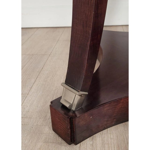Vintage French Oak Steel-Mounted Center Table, Probably 1970s For Sale In San Francisco - Image 6 of 7