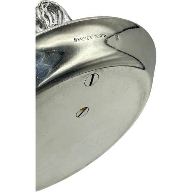 Vintage Hermes Paris Equestrian Horse Head Ashtray For Sale - Image 11 of 17