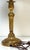 19th Century Louis XVI Style Ormolu Bouillotte Lamp, Ochre Tole Shade For Sale - Image 16 of 18