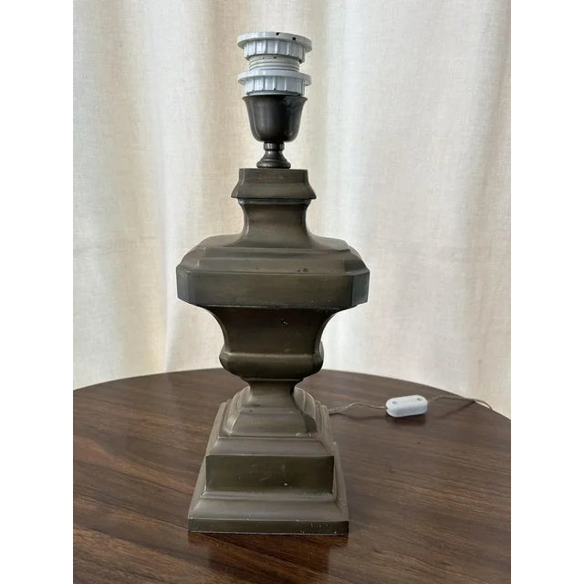 1950s Vintage Brass Lamp, 1950s For Sale - Image 5 of 10