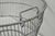 Vintage Industrial Modern Large 24" Metal Wire Oyster Clam Throw Blanket Basket For Sale In Philadelphia - Image 6 of 16
