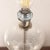 Metal Italian Murano and Crystal Glass Lamp For Sale - Image 7 of 12