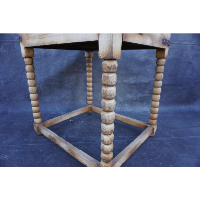 1920s Original Monterey Straw Ivory Desk For Sale - Image 12 of 12