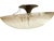 Metal 1950s Lightolier Mid-Century Modern Double Glass Flying Saucer Flush Mount Ceiling Light For Sale - Image 7 of 9