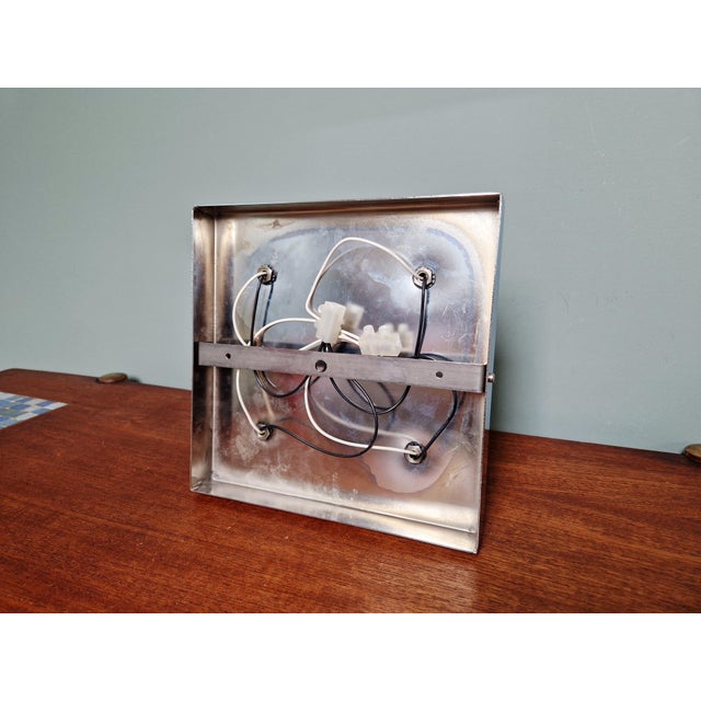 Space Age Tubular Chrome Metal Ceiling Light, 1970s For Sale - Image 15 of 18