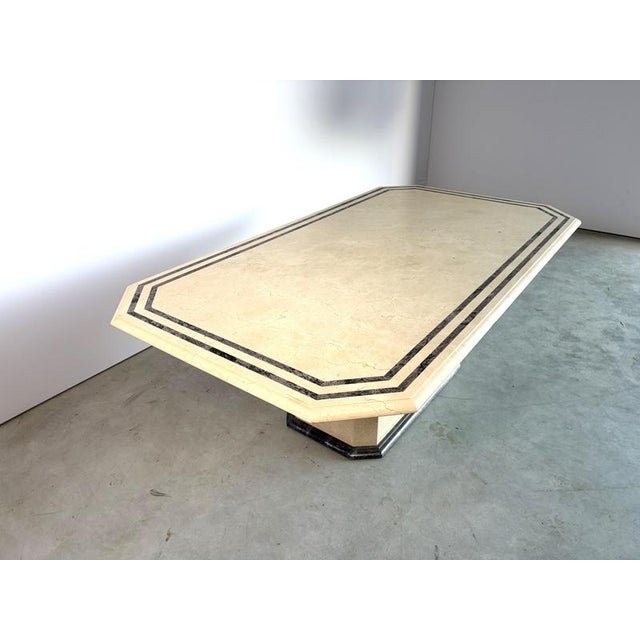 Vintage Italian Marble Dining Table, 1970s For Sale - Image 3 of 12