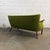 Kurt Olsen Vintage Danish Wingback Sofa With Teak Arms in the Manner of Kurt Olsen, Reupholstery Included For Sale - Image 4 of 13