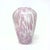 Mid-Century Modern Matte Frosted Pink & White Art Glass Vessel Curation - Group of 5 For Sale - Image 3 of 16