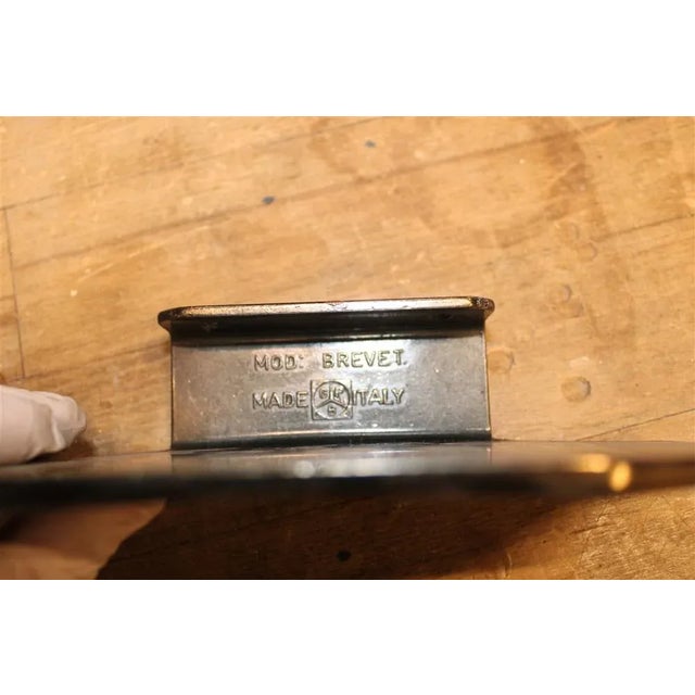 1950s Mid-Century Italian Handles with Geometric Decorations, 1950s, Set of 2 For Sale - Image 5 of 8