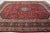 Red Vintage Red Kashan Persian Wool Rug Featuring a Medallion Design For Sale - Image 8 of 10