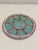 Teal 1960s Alfaraz Hand Made Spanish Studio Pottery Plate For Sale - Image 8 of 16