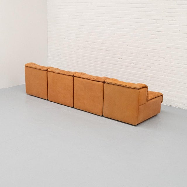 DS-11 Patchwork Modular Sofa from de Sede, 1970s, Set of 4 For Sale - Image 4 of 18