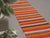 Turkish 1970s Vintage Handmade Wool Cotton Orange Runner Rug For Sale - Image 3 of 11