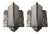 Geometric French Art Deco Wall Sconces - a Pair For Sale