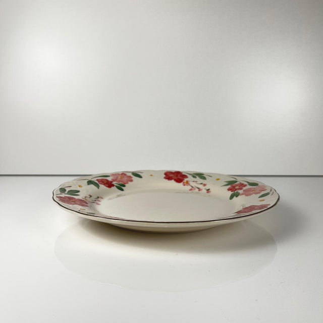 1990s Large Plates in Malaysia Porcelain, 1970s, Set of 8 For Sale - Image 5 of 13