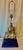 Frederick Cooper Mid-Century Parcel Gilt Faux Lapis Lazuli Asian Figural Table Lamp For Sale - Image 4 of 10