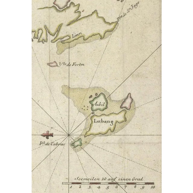 Antique Map of the Bay of Manila, 1763 For Sale - Image 4 of 7