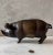 American Vintage Large Bronze Piggy Bank For Sale - Image 3 of 11