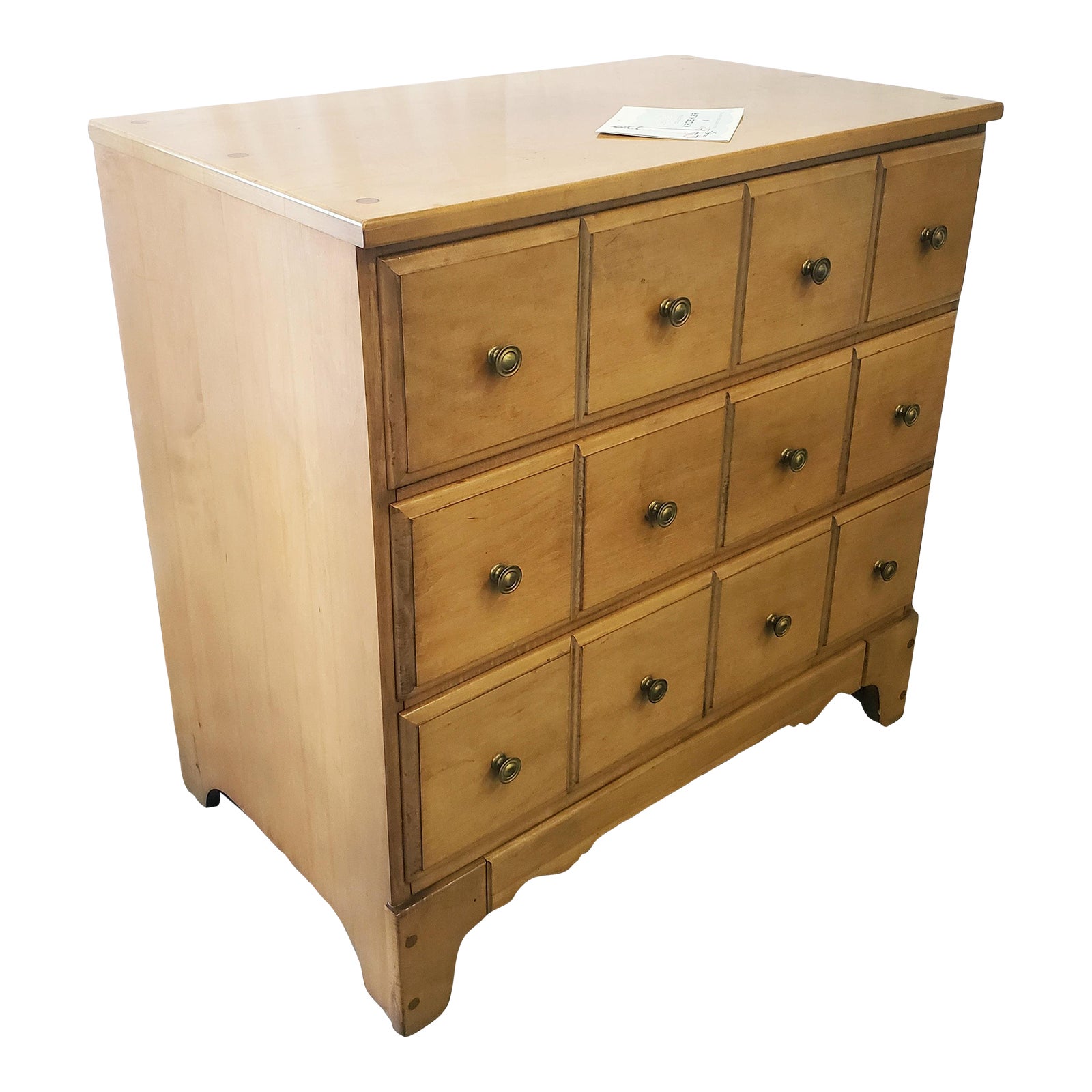 Mid 20th Century Kroehler Cape Cod Collection Solid Hard Rock Maple