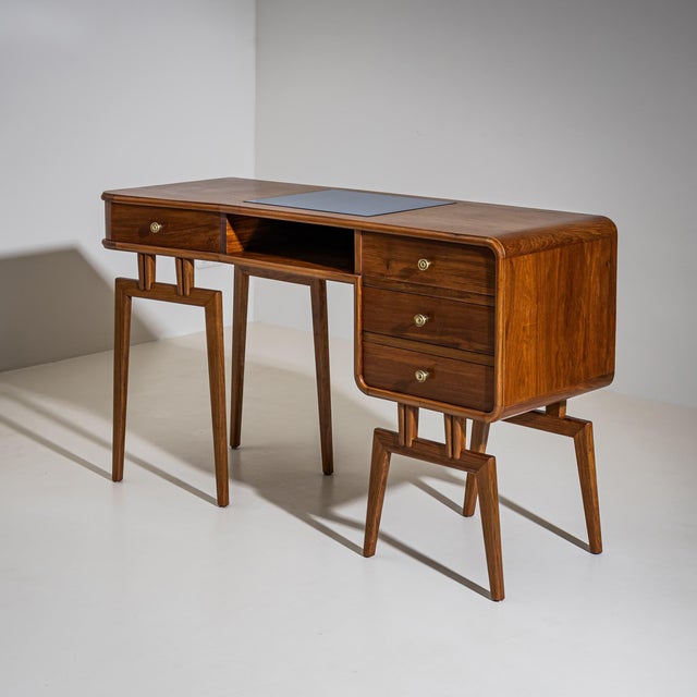 Mid-20th Century Desk, Attributed to Silvio Cavatorta, Italy For Sale - Image 12 of 12