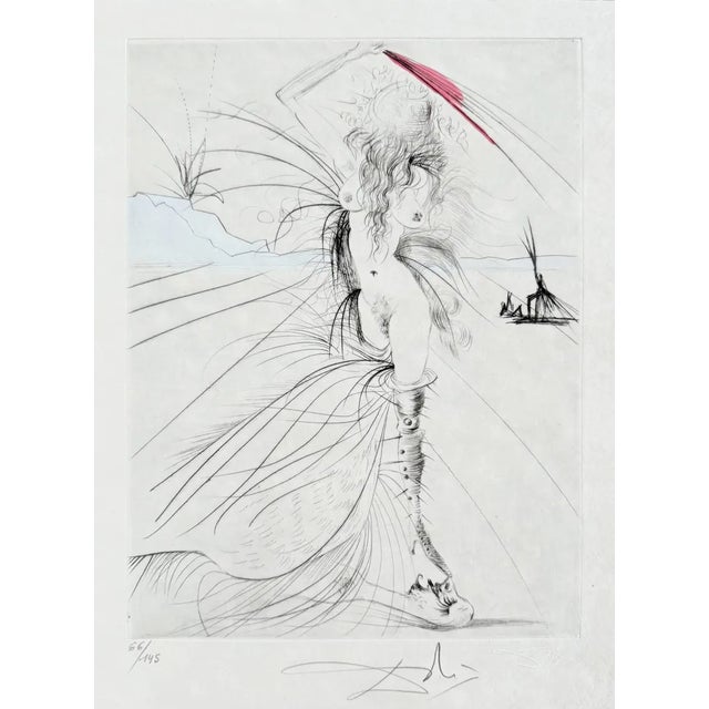 Salvador Dali, La Botte violette, 1969, Etching For Sale