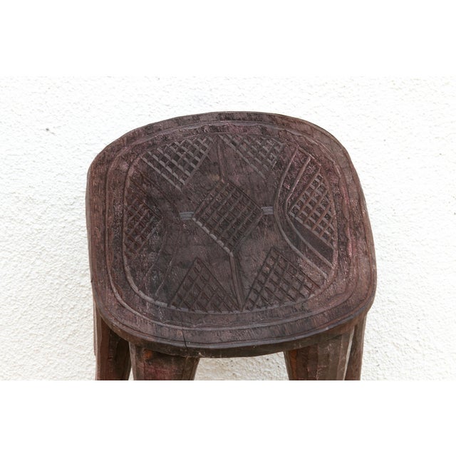 Small 8-Legged African Carved Stool For Sale - Image 9 of 10