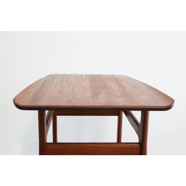 Wood Vintage Teak Side Table from Jason Møbler, 1960s For Sale - Image 7 of 10