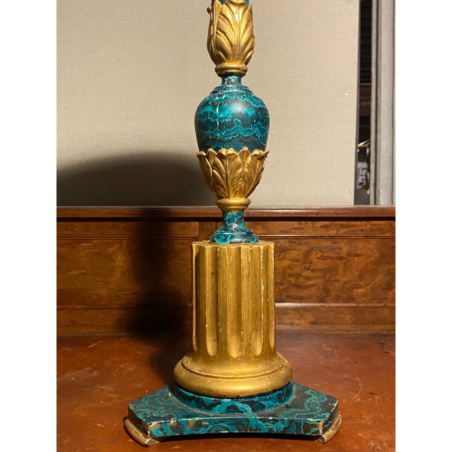 Traditional Mid 20th Century Parcel Gilt Table Made in Italy for Bonwit Teller For Sale - Image 3 of 6