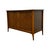 Brown Vintage Mid-Century Modern Walnut Tambour Door Credenza / Media Console For Sale - Image 8 of 8
