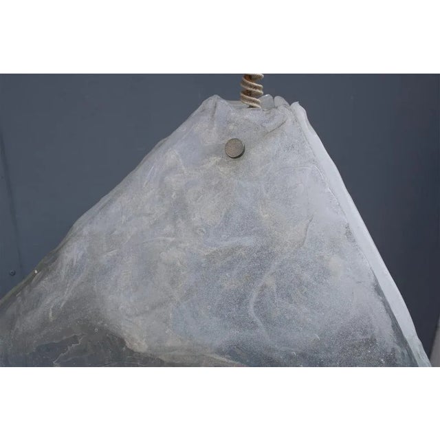 Vintage Glass Pendant Lamp by Carlo Nason for Mazzega, 1970 For Sale - Image 9 of 13