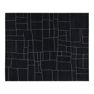 New Moroccan Professional Hand Knotted Wool Rug, 9'2x12 For Sale