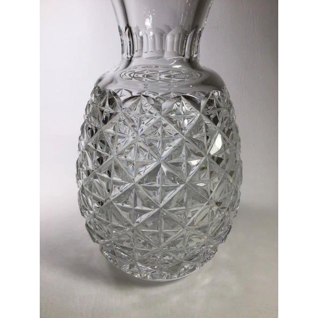 2000’s Waterford Crystal Hospitality Pineapple Vase Chairish