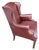 2000 - 2009 Experience Timeless Elegance of a Genuine Leather Wingback Chair by Kenyon Furnishings For Sale - Image 5 of 7