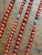 Genuine Red Coral Necklaces, Hand-Knotted Strands in Natural Coloration, a Pair For Sale - Image 9 of 15